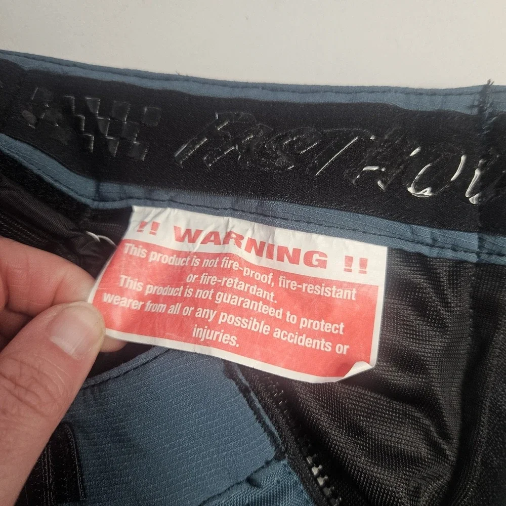 Fast House Kids Pants‎ 28 Speed Style Indigo Black Motocross Offroad Stretch